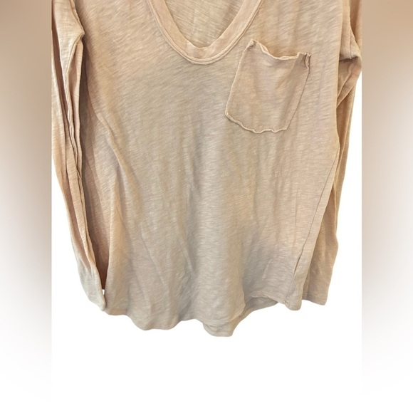 Free People Betty Long Sleeve Misty Pink Size Small - Picture 4 of 8